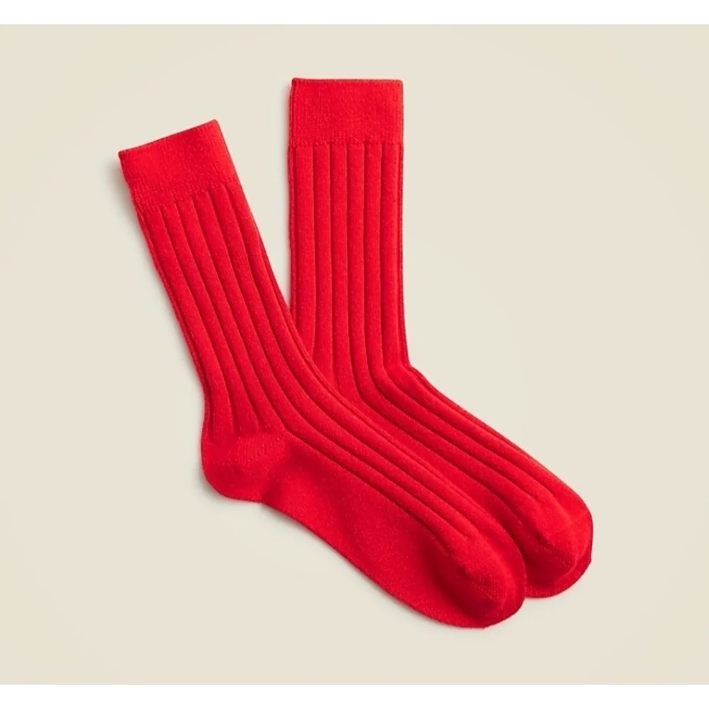 J.Crew Cashmere-blend trouser socks